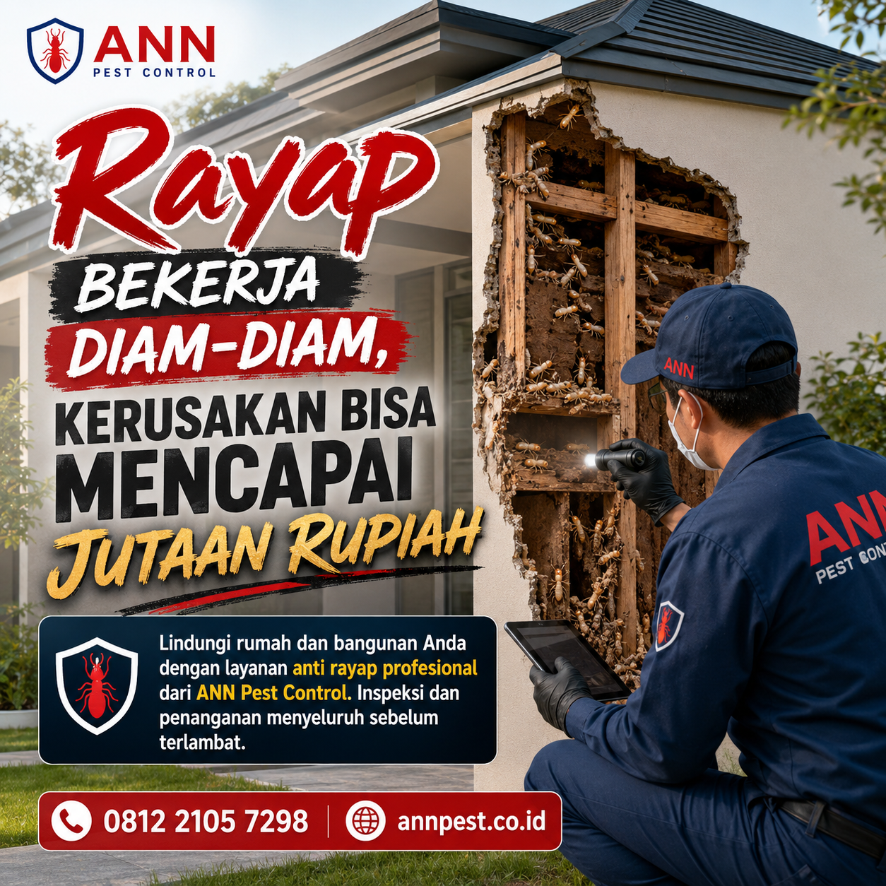 Panduan Lengkap: Estimasi Harga Jasa Basmi Rayap Bandung untuk Hunian Anda