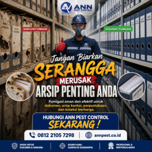 Jasa Fumigasi Arsip Cianjur